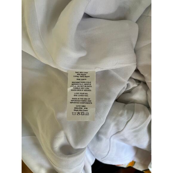 NEW Show Me Your Mumu Steph Mini Dress Lobster print Size Large - Picture 5 of 5